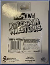 Sting (Crow) from WCW - Key Chain Wrestlers manufactured by Toy Biz [Back]
