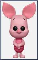 Piglet from Winnie the Pooh - Pop! Vinyl Figures manufactured by Funko [Loose]