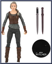 Ciri (Season 2) from Witcher - Basic Series manufactured by McFarlane [Loose]