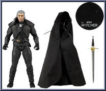 Geralt of Rivia (Season 1 Armor) from Witcher - Basic Series manufactured by McFarlane [Loose]