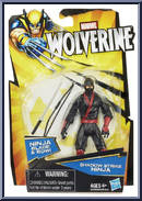 Ninja (Shadow Strike) from Wolverine - Movie - Basic Series manufactured by Hasbro [Front]