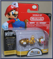 Bullet Bill / Koopa Troopa / Cheep Cheep (Gold Series) Action Figure