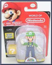 Luigi from World of Nintendo - Series 2-6 manufactured by Jakks Pacific [Front]