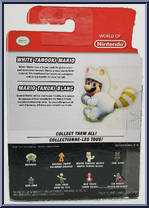 White Tanooki Mario from World of Nintendo - Series 2-3 manufactured by Jakks Pacific [Back]
