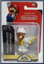 White Tanooki Mario Action Figure