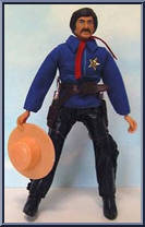 Wyatt Earp from World's Greatest - Western Heroes manufactured by Mego [Loose]
