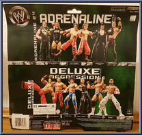 Shawn Michaels / Triple H from WWE Adrenaline - Series 24 manufactured by Jakks Pacific [Back]