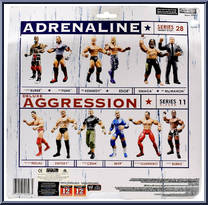 Umaga / Mr McMahon from WWE Adrenaline - Series 28 manufactured by Jakks Pacific [Back]