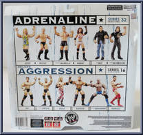 Santino Marella / Maria from WWE Adrenaline - Series 32 manufactured by Jakks Pacific [Back]