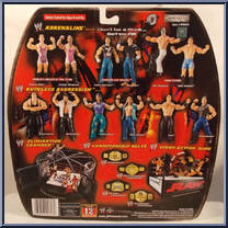 Eddie Guerrero / John Cena from WWE Adrenaline - Series  5 manufactured by Jakks Pacific [Back]