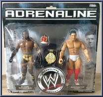King Booker / Batista from WWE Adrenaline - Series 23 manufactured by Jakks Pacific [Front]