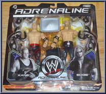 Kane / Edge from WWE Adrenaline - Series 15 manufactured by Jakks Pacific [Front]