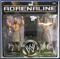 Rory McAllister / Robbie McAllister from WWE Adrenaline - Series 26 manufactured by Jakks Pacific [Front]