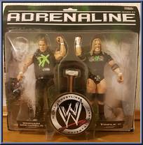 Shawn Michaels / Triple H from WWE Adrenaline - Series 24 manufactured by Jakks Pacific [Front]