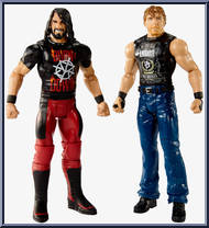 Dean Ambrose / Seth Rollins from WWE Battle Packs - Series 55 manufactured by Mattel [Loose]