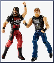 Dean Ambrose / Seth Rollins from WWE Battle Packs - Series 55 manufactured by Mattel [Loose]