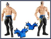 Animal & Hawk from WWE Battle Packs - Series 34 manufactured by Mattel [Loose]