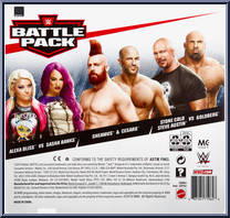 Bar from WWE Battle Packs - Series 60 manufactured by Mattel [Back]