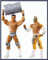 Sin Cara vs. Alberto Del Rio from WWE Battle Packs - Series 31 manufactured by Mattel [Loose]