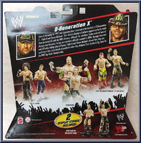 D-Generation X (Supreme Teams) from WWE Battle Packs - Series  5 manufactured by Mattel [Back]
