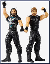 Dean Ambrose / Seth Rollins from WWE Battle Packs - Series 59 manufactured by Mattel [Loose]