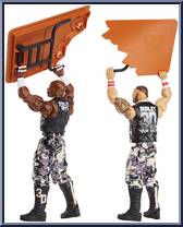 Bubba Ray Dudley & D-Von Dudley from WWE Battle Packs - Series 41 manufactured by Mattel [Loose]