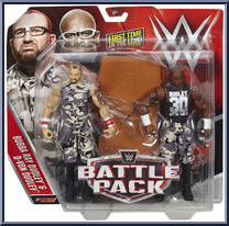 Bubba Ray Dudley & D-Von Dudley from WWE Battle Packs - Series 41 manufactured by Mattel [Front]