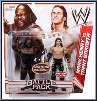 Mark Henry vs. Trent Baretta from WWE Battle Packs - Series 17 manufactured by Mattel [Front]