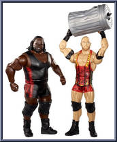 Mark Henry vs. Ryback from WWE Battle Packs - Series 25 manufactured by Mattel [Loose]