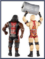 Mark Henry vs. Ryback from WWE Battle Packs - Series 25 manufactured by Mattel [Loose]