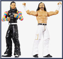 Matt Hardy / Jeff Hardy from WWE Battle Packs - Series 59 manufactured by Mattel [Loose]