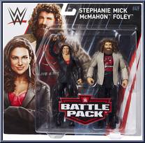 Stephanie McMahon / Mick Foley from WWE Battle Packs - Series 49 manufactured by Mattel [Front]