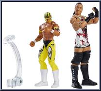 Rey Mysterio vs. Rob Van Dam from WWE Battle Packs - Series 33 manufactured by Mattel [Loose]