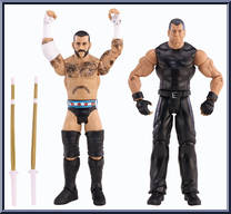 C.M. Punk vs. Mr. McMahon from WWE Battle Packs - Series 23 manufactured by Mattel [Loose]