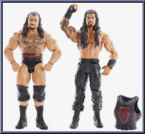 Roman Reigns vs. Rusev from WWE Battle Packs - Series 47 manufactured by Mattel [Loose]