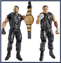 Seth Rollins & Dean Ambrose from WWE Battle Packs - Series 26 manufactured by Mattel [Loose]