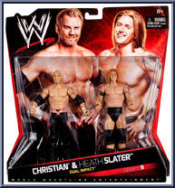 Christian & Heath Slater (Dual Impact) from WWE Battle Packs - Series  9 manufactured by Mattel [Front]