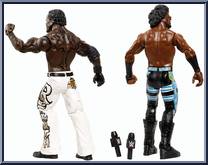 Xavier Woods & R-Truth from WWE Battle Packs - Series 30 manufactured by Mattel [Loose]