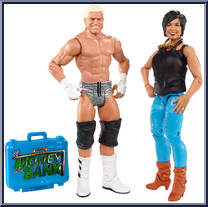 Dolph Ziggler & Vickie Guerrero from WWE Battle Packs - Series 22 manufactured by Mattel [Loose]