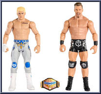 Austin Theory vs Cody Rhodes Action Figure