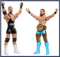 Bron Breakker vs Seth Freakin Rollins from WWE Championship Showdown - Series 18 manufactured by Mattel [Loose]