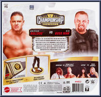 British Bulldog vs Big Boss Man from WWE Championship Showdown - Series  5 manufactured by Mattel [Back]