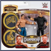 British Bulldog vs Big Boss Man from WWE Championship Showdown - Series  5 manufactured by Mattel [Front]