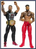 Jey Uso vs Roman Reigns from WWE Championship Showdown - Series 17 manufactured by Mattel [Loose]