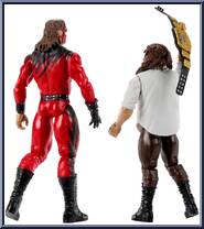 Kane & Mankind from WWE Championship Showdown - Series 18 manufactured by Mattel [Loose]