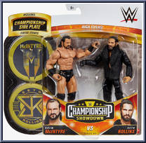 Drew McIntyre vs Seth Rollins from WWE Championship Showdown - Series  4 manufactured by Mattel [Front]
