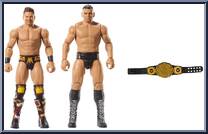 Miz vs Gunther from WWE Championship Showdown - Series 20 manufactured by Mattel [Loose]