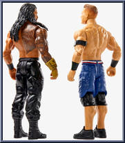 Roman Reigns / John Cena from WWE Championship Showdown - Series 11 manufactured by Mattel [Loose]