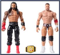 Roman Reigns vs LA Knight from WWE Championship Showdown - Series 21 manufactured by Mattel [Loose]