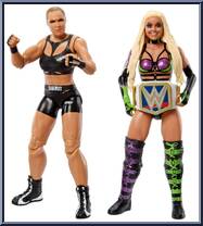 Ronda Rousey vs Liv Morgan from WWE Championship Showdown - Series 16 manufactured by Mattel [Loose]